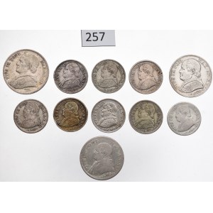 Vatican, lot of silver coins