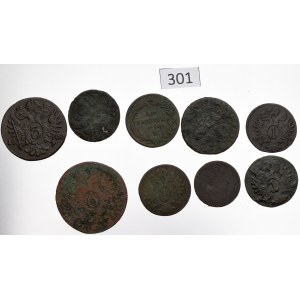 Austria, Lot of copper coins