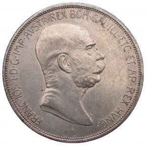 Austria, Franz Joseph, 5 corona 1908