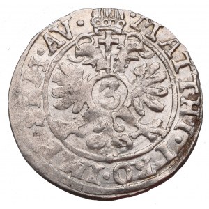 Germany, Hanau-Lichtenberg, 3 krezuer 1612