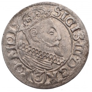 Sigismund III, 3 kreuzer 1617, Cracow