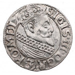 Sigismund III, 3 kreuzer 1615, Cracow