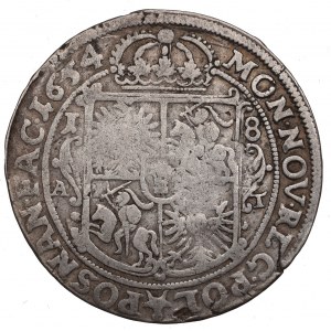 Jan II Kazimierz, Ort 1654, Poznań - ex Pączkowski ILUSTROWANY