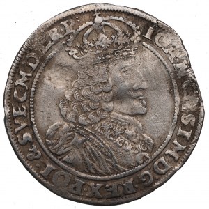 John II Casimir, 18 groscehn 1653, Posen
