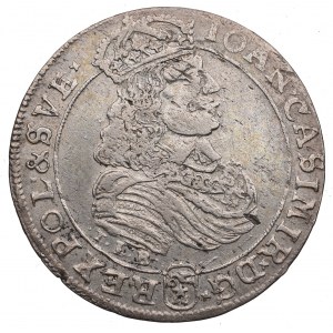 John II Casimir, 18 groschen 1668, Bromberg