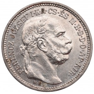 Hungary, 1 koruna 1914