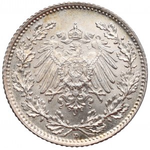 Germany, 1/2 mark 1915 D, Munchen