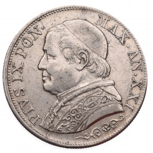 Watykan, 1 lira 1866