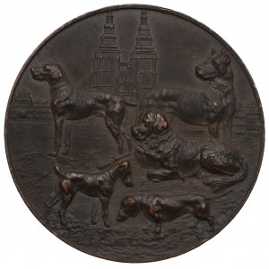 Schlesien, Medal 25 jubilaum Kennel Nimrod Verein 1904