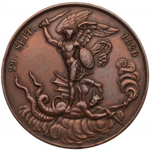Francja, Ludwik XVIII, Medal na pamiątkę narodzin Henryka V