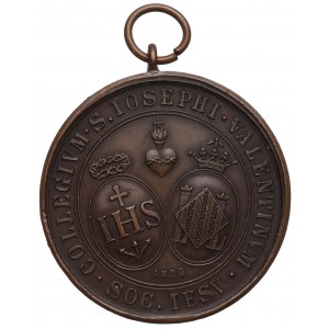 Hiszpania(?), Medal kolegium towarzystwa Jezusowego