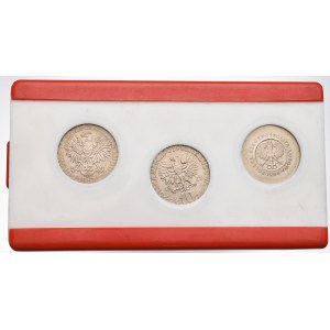 PRL, Zestaw 10 złotych 1967-69 w pudełku Pewexu