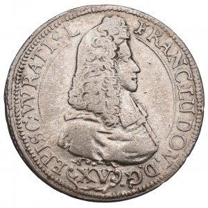 Schlesien, Franz Ludwig, 15 kreuzer 1693 LPH, Neisse