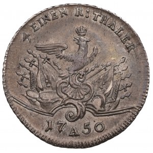 Germany, Prussia, 1/4 thaler 1750 A