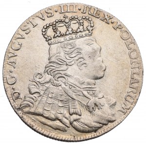 Germany, Saxony, Friedrich August II, 18 groschen 1754, Leipzig