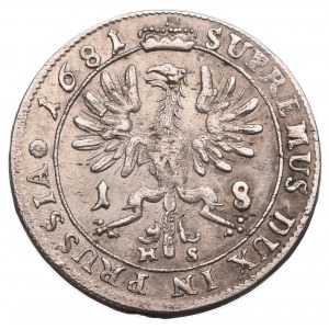 Prusy Książęce, Ort 1681, Królewiec