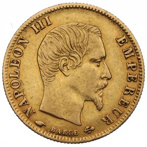 Francja, 5 franków 1860