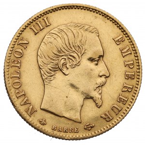 Francja, 5 franków 1860