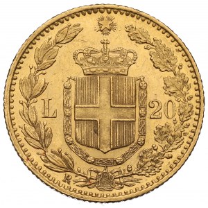 Włochy, 20 lirów 1882