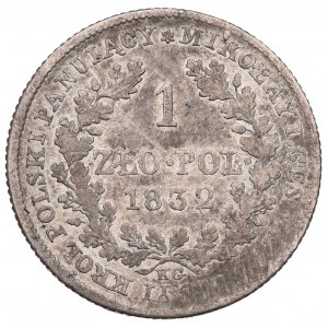 Kingdom of Poland, Nicholas I, 1 zloty 1832