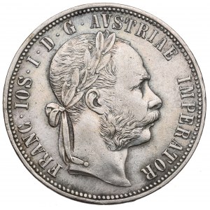 Austria, Franz Joseph, 1 florin 1886