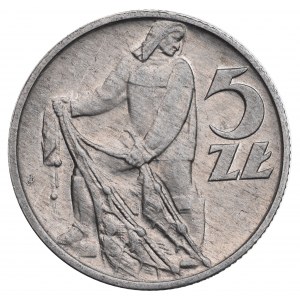 PRL, 5 złotych 1959 Rybak