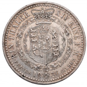 Germany, Hannover, Thaler 1836