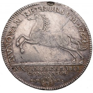 Germany, Braunschweig-Wolfenbuttel, 2/3 thaler 1764