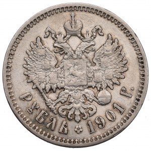 Russia, Nicholaus II, Ruble 1901 ФЗ