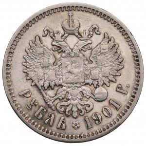 Rosja, Mikołaj II, Rubel 1901 ФЗ