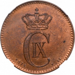 Denmark, 2 ore 1874 - NGC MS64 RB