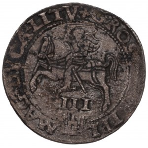 Zygmunt II August, Trojak 1562, Wilno - portretowy LIT/LITV