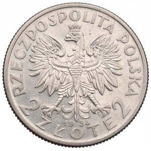 II Republic of Poland, 2 zloty 1934 Polonia