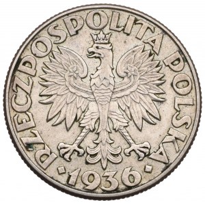 II Republic of Poland, 2 zloty 1936 Ship