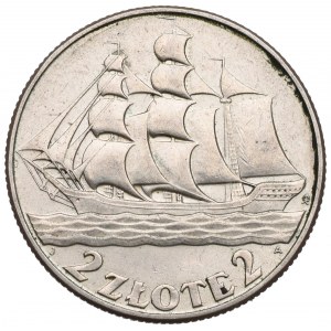 II Republic of Poland, 2 zloty 1936 Ship