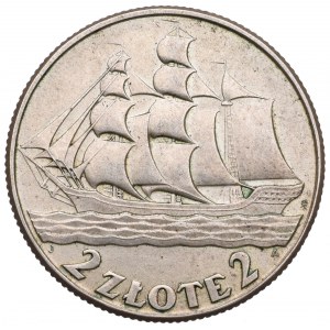 II Republic of Poland, 2 zloty 1936 Ship