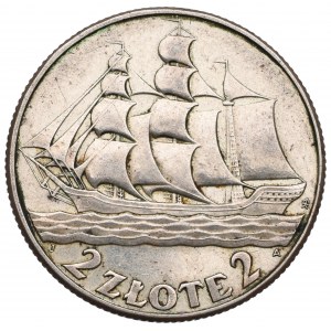 II Republic of Poland, 2 zloty 1936 Ship