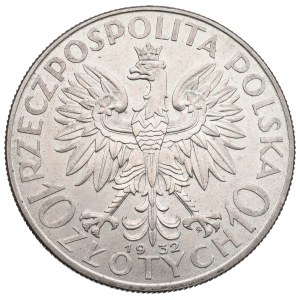 II Republic of Poland, 10 zloty 1932 Polonia