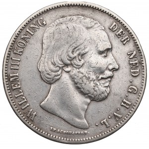 Netherlands, 2-1/2 gulden 1852