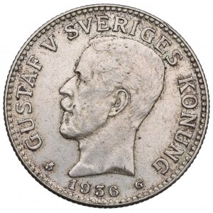 Szwecja, 2 korony 1936