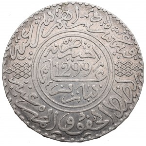 Morocco, 10 dirham 1882