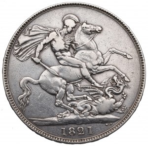 Great Britain, 1/2 crown 1821