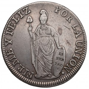 Peru, 8 reali 1835