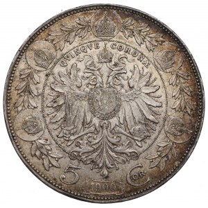 Austria, Franz Joseph, 5 corona 1900