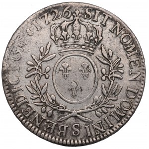 Francja, Ludwik XV, Ecu 1726