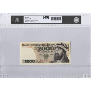 PRL, 2000 złotych 1982 CA - GCN 65