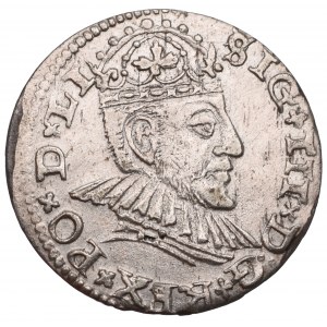 Sigismund III, 3 groschen 1590, Riga