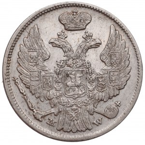 Poland under Russia, Nicholas I, 15 kopecks=1 zloty 1837