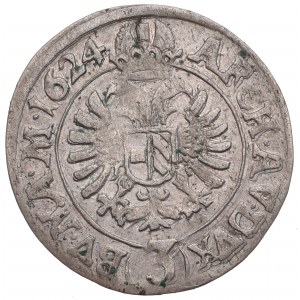 Austria, Ferdinand, 3 kreuzer 1624