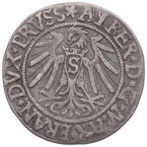 Prusy Książęce, Albreht Hohenzollern, Grosz 1539, Królewiec